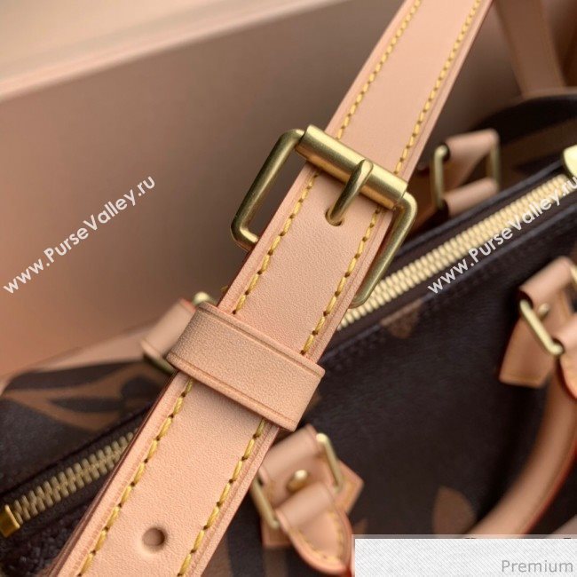 Louis Vuitton Speedy 25 in Monogram Canvas M41113 Beige/Coffee 2019 (KD-9032201)