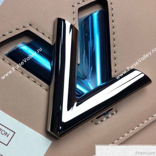 Louis Vuitton Twist Denim MM Chain Bag M50280 Pink 2019 (LVSJ-9032203)