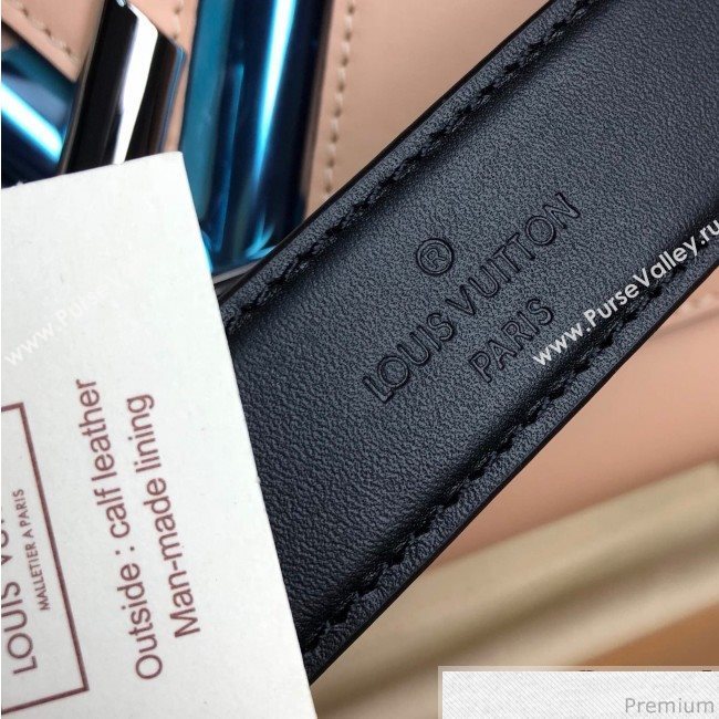 Louis Vuitton Twist Denim MM Chain Bag M50280 Pink 2019 (LVSJ-9032203)