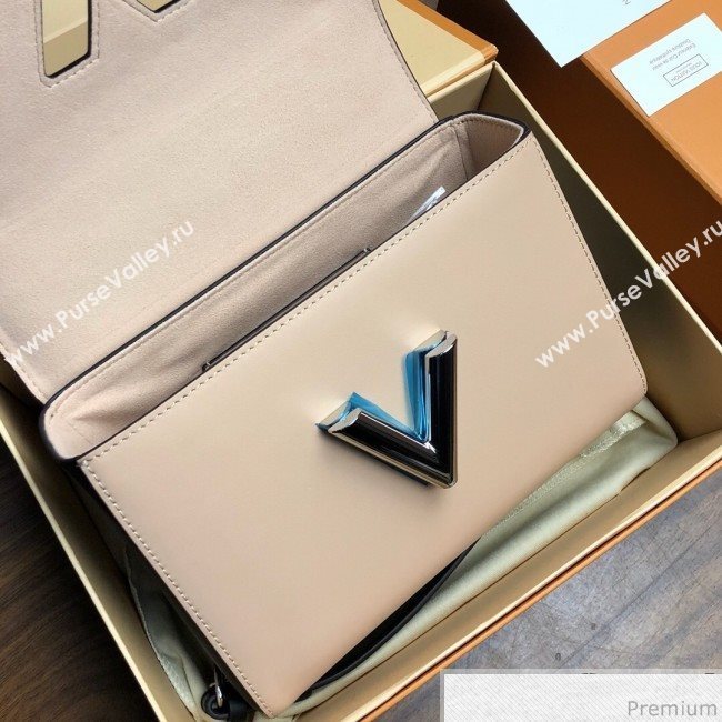 Louis Vuitton Twist Denim MM Chain Bag M50280 Pink 2019 (LVSJ-9032203)