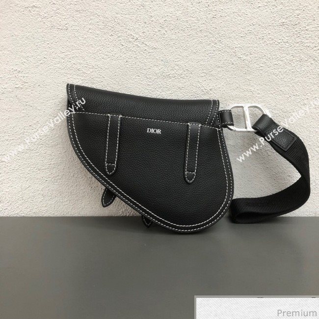 Dior Saddle Leather Clutch Black (WEIP-9032722)