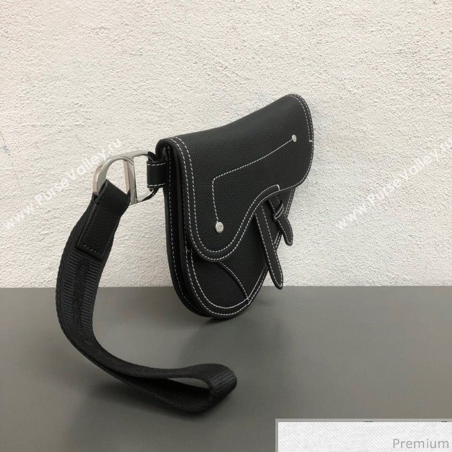 Dior Saddle Leather Clutch Black (WEIP-9032722)