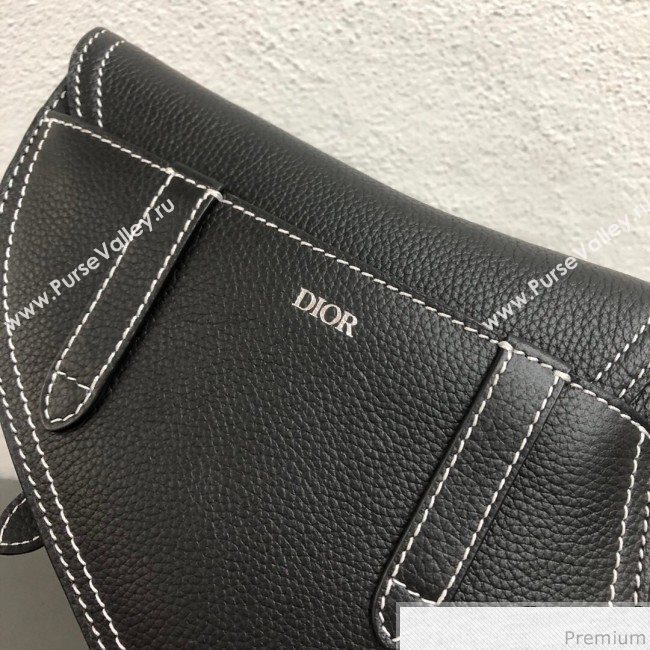 Dior Saddle Leather Clutch Black (WEIP-9032722)