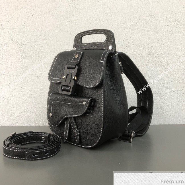 Dior Mens Small Saddle Homme Backpack Black 2019 (WEIP-9032726)