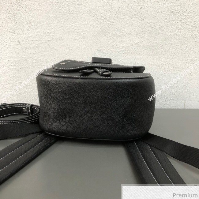 Dior Mens Small Saddle Homme Backpack Black 2019 (WEIP-9032726)