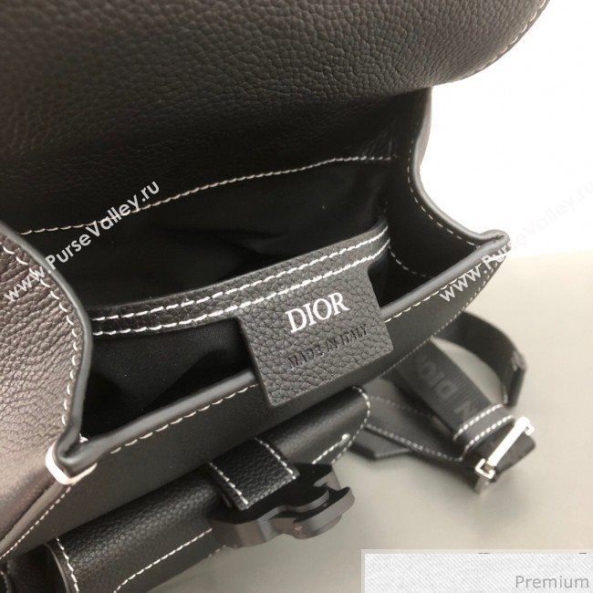 Dior Mens Small Saddle Homme Backpack Black 2019 (WEIP-9032726)