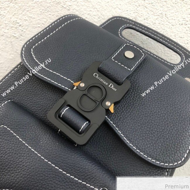 Dior Mens Small Saddle Homme Backpack Dark Blue 2019 (WEIP-9032727)