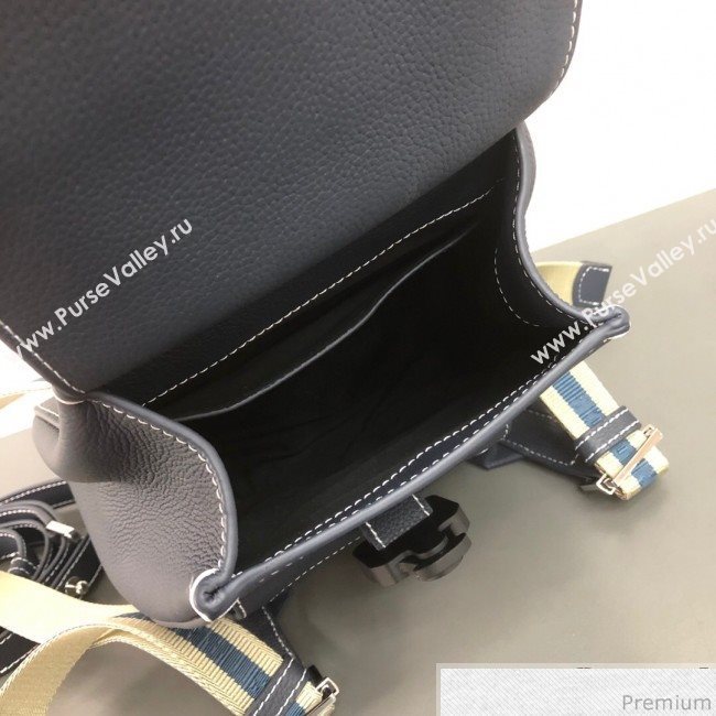 Dior Mens Small Saddle Homme Backpack Dark Blue 2019 (WEIP-9032727)