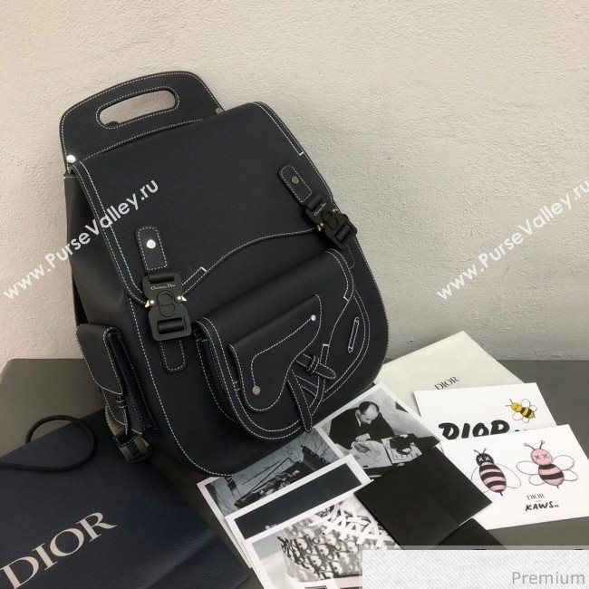 Dior Mens Large Saddle Homme Backpack Dark Blue 2019 (WEIP-9032724)