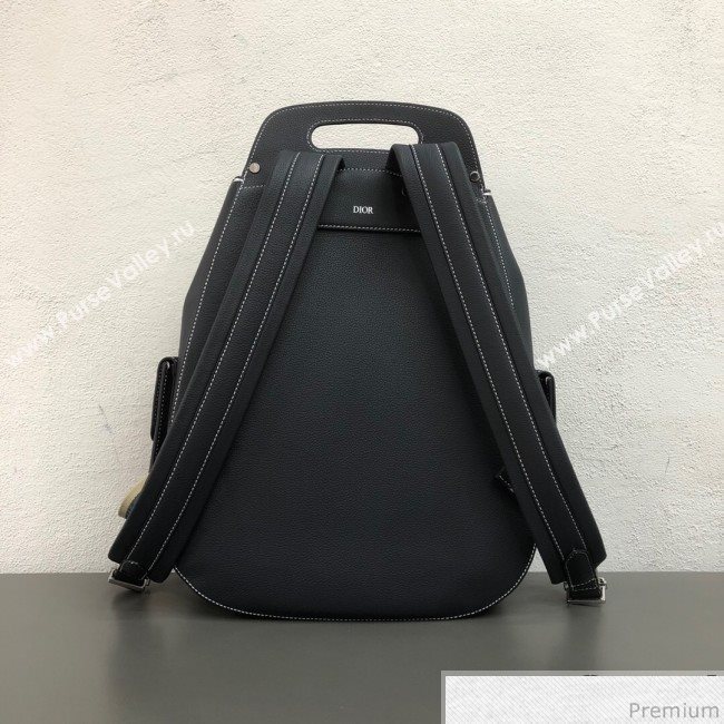 Dior Mens Large Saddle Homme Backpack Dark Blue 2019 (WEIP-9032724)