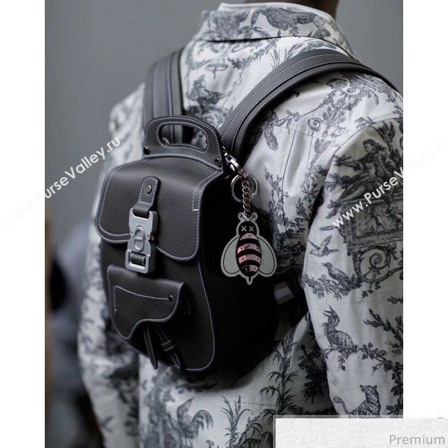 Dior Mens Small Saddle Homme Backpack Dark Blue 2019 (WEIP-9032727)