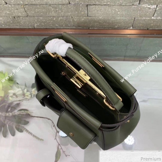 Fendi Peekaboo Mini Pocket Green 2019 (AFEI-9032622)