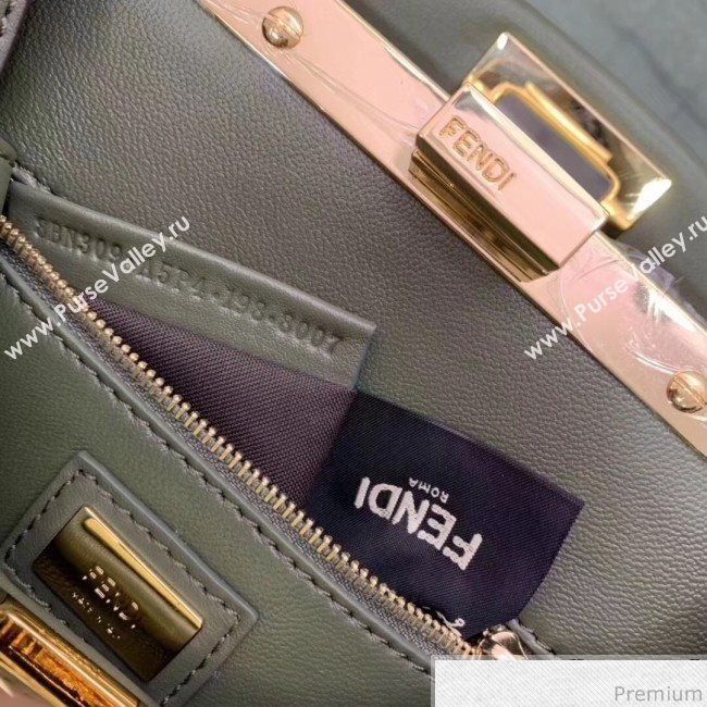 Fendi Peekaboo Mini Pocket Green 2019 (AFEI-9032622)
