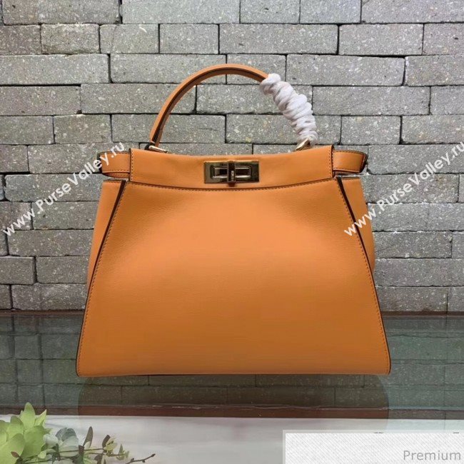 Fendi Peekaboo Regular Pocket Orange 2019 (AFEI-9032623)