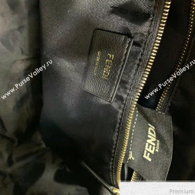 Fendi Rama FF Fabric Backpack Brown/Black 2019 (AFEI-9032627)