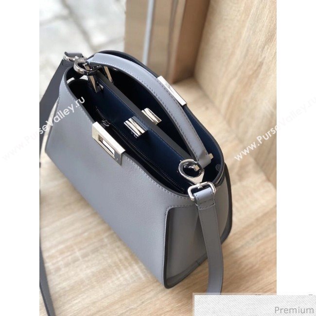 Fendi Peekaboo Essentially 27cm Light Blue 2019 (SUSU-9032629)