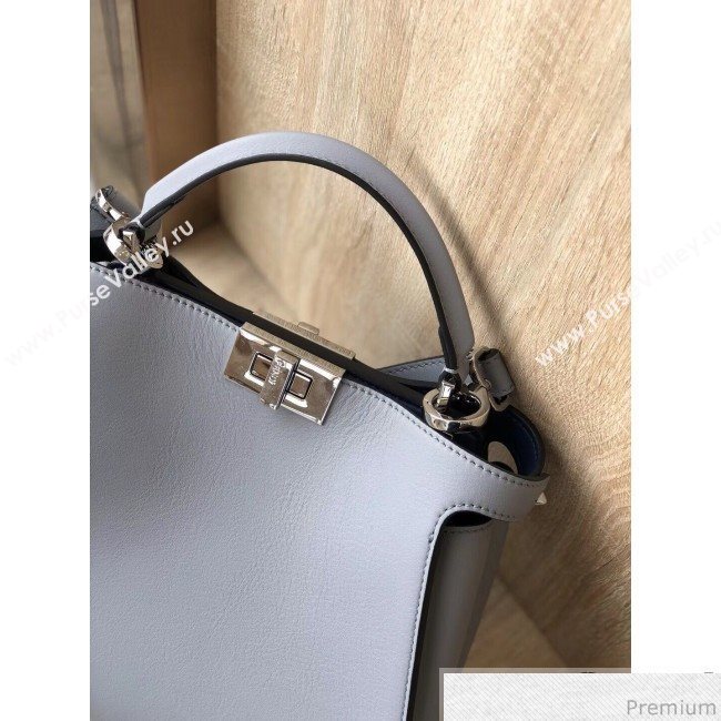 Fendi Peekaboo Essentially 27cm Light Blue 2019 (SUSU-9032629)