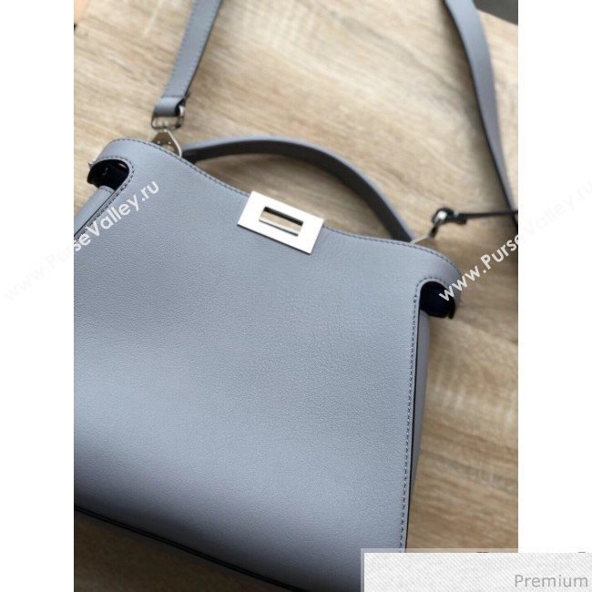 Fendi Peekaboo Essentially 27cm Light Blue 2019 (SUSU-9032629)
