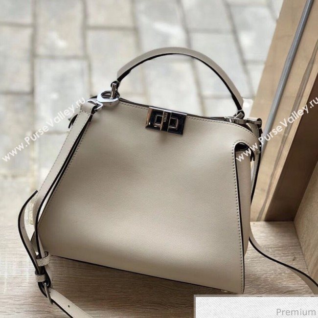 Fendi Peekaboo Essentially 27cm Light Beige 2019 (SUSU-9032630)