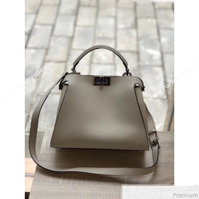 Fendi Peekaboo Essentially 27cm Light Beige 2019 (SUSU-9032630)