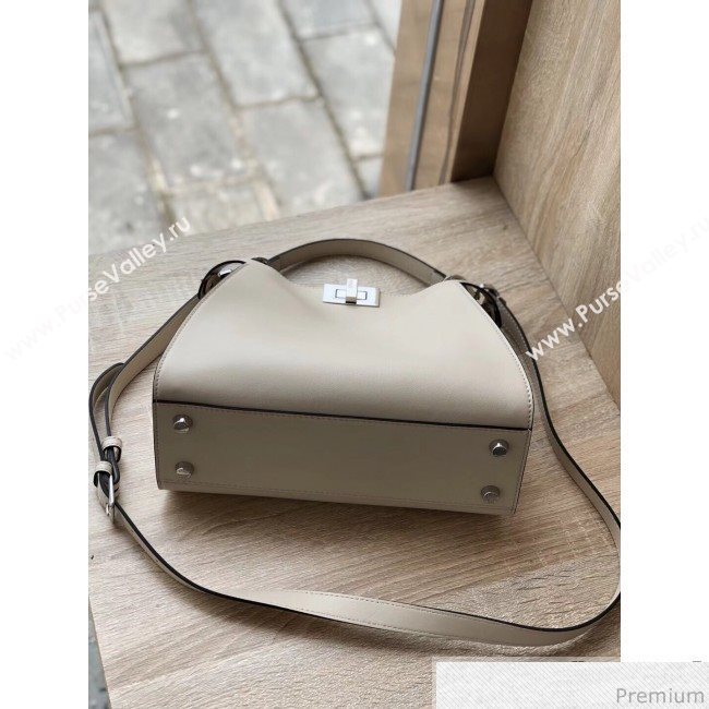 Fendi Peekaboo Essentially 27cm Light Beige 2019 (SUSU-9032630)