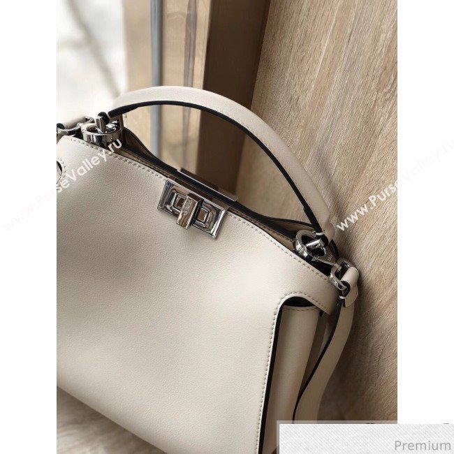 Fendi Peekaboo Essentially 27cm Light Beige 2019 (SUSU-9032630)