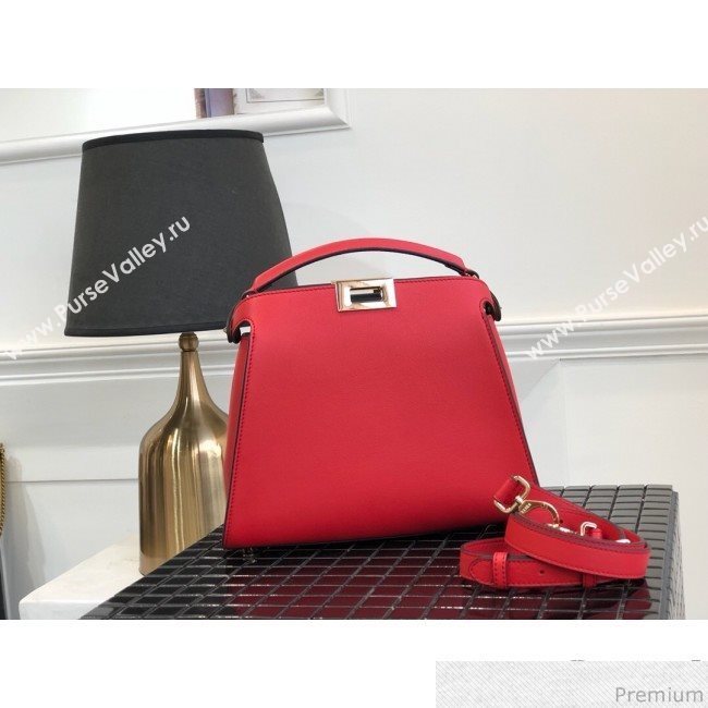 Fendi Peekaboo Essentially 27cm Red 2019 (SUSU-9032628)