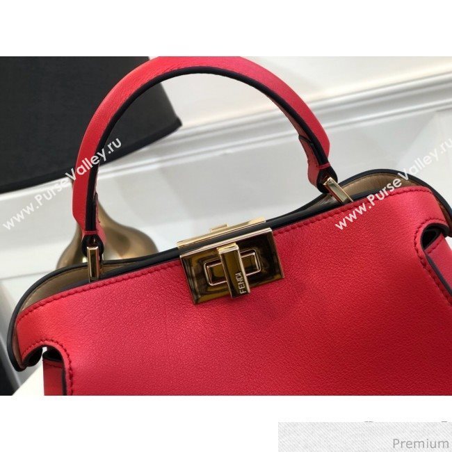 Fendi Peekaboo Essentially 27cm Red 2019 (SUSU-9032628)