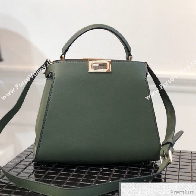 Fendi Peekaboo Essentially 27cm Green 2019 (SUSU-9032632)