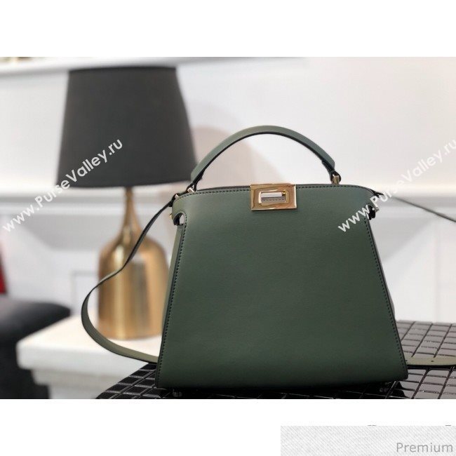 Fendi Peekaboo Essentially 27cm Green 2019 (SUSU-9032632)