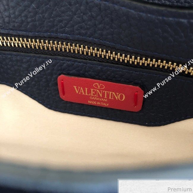 Valentino Rockstud Rolling Flap Shoulder Bag Red/Blue 2019 (JJ3-9032704)