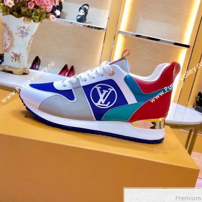Louis Vuitton Run Away Sneaker 1A4VYA Blue 2019 (SIYA-9030832)