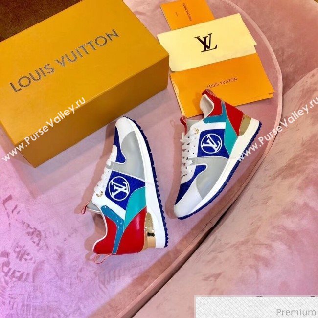 Louis Vuitton Run Away Sneaker 1A4VYA Blue 2019 (SIYA-9030832)