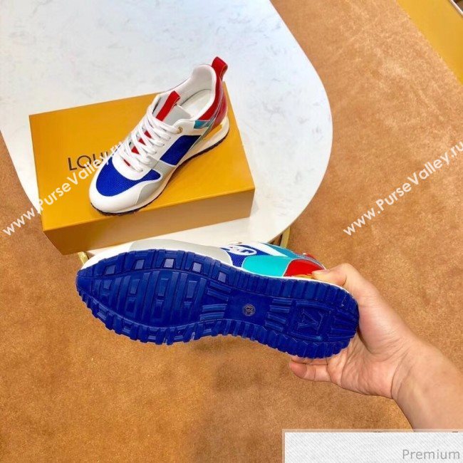 Louis Vuitton Run Away Sneaker 1A4VYA Blue 2019 (SIYA-9030832)