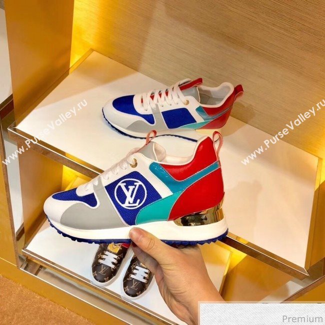 Louis Vuitton Run Away Sneaker 1A4VYA Blue 2019 (SIYA-9030832)