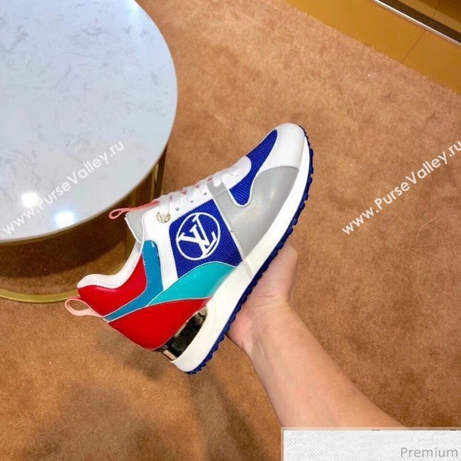 Louis Vuitton Run Away Sneaker 1A4VYA Blue 2019 (SIYA-9030832)