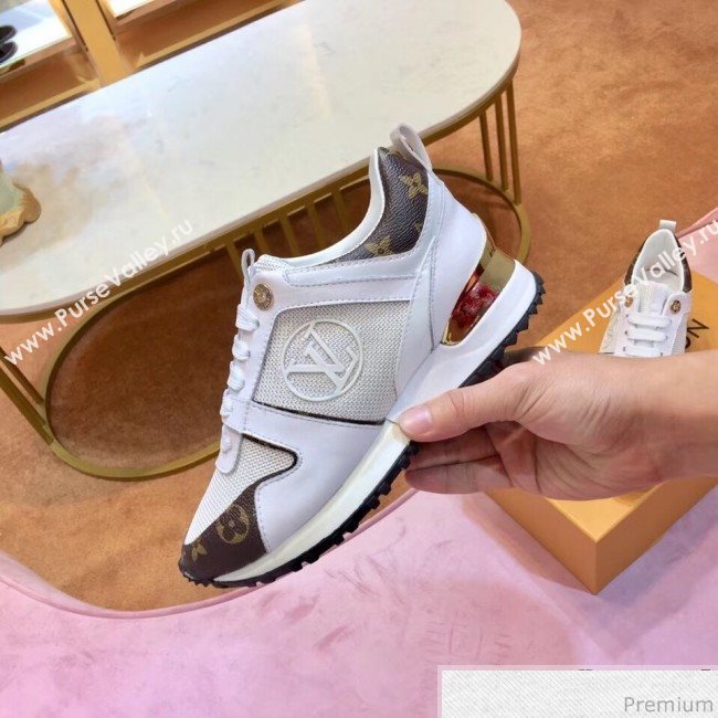 Louis Vuitton Run Away Sneaker 1A4XNL Monogram Canvas/White 2019 (SIYA-9030840)