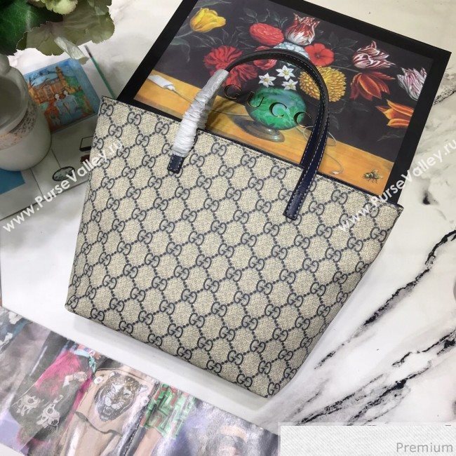 Gucci Childrens GG Crab Tote 550758 Beige/Blue/Red 2019 (JM-9040139)