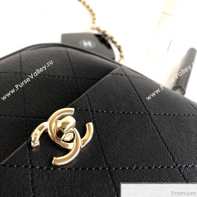 Chanel Lambskin Camera Case AS0139 Black 2019 (YD-9040305)