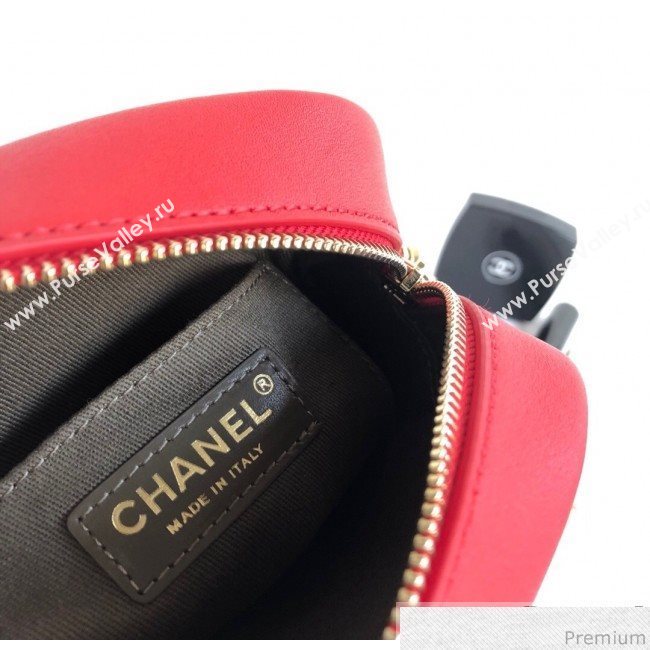 Chanel Lambskin Camera Case AS0139 Red 2019 (YD-9040306)