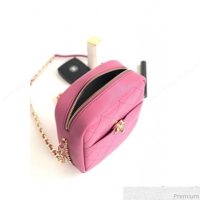 Chanel Lambskin Camera Case AS0139 Pink 2019 (YD-9040307)