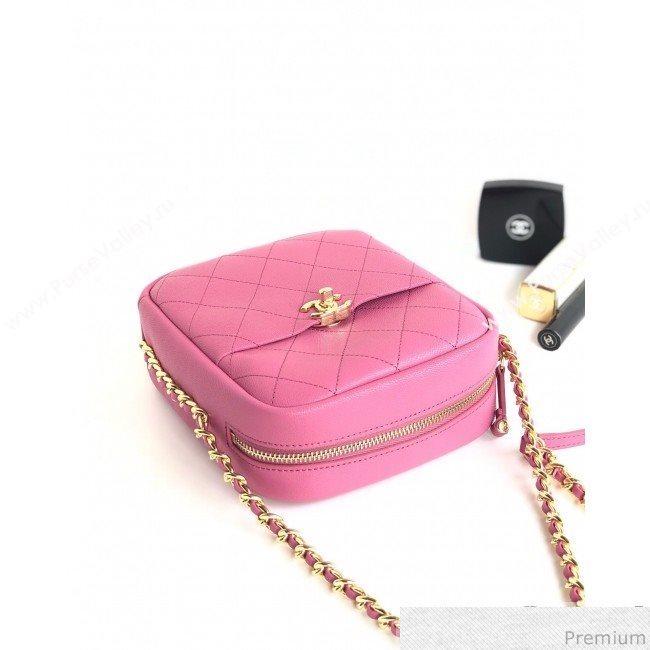 Chanel Lambskin Camera Case AS0139 Pink 2019 (YD-9040307)