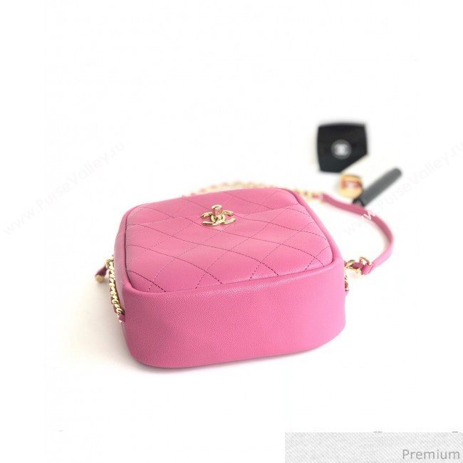 Chanel Lambskin Camera Case AS0139 Pink 2019 (YD-9040307)