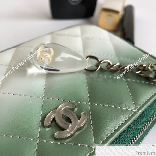 Chanel Gradual Clutch with Chain Green 2019 (YD-9040309)