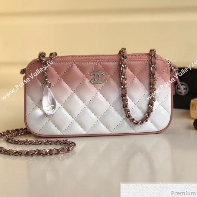 Chanel Gradual Clutch with Chain Pink 2019 (YD-9040310)