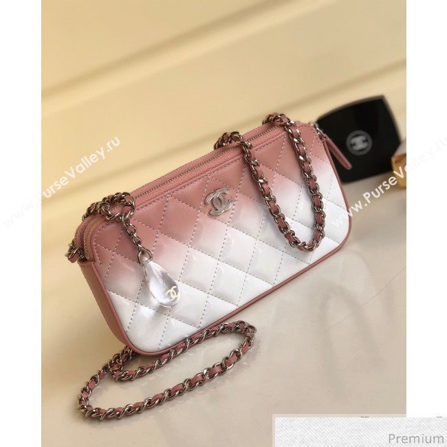 Chanel Gradual Clutch with Chain Pink 2019 (YD-9040310)