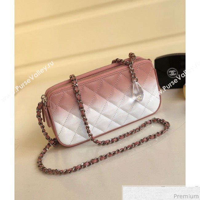 Chanel Gradual Clutch with Chain Pink 2019 (YD-9040310)