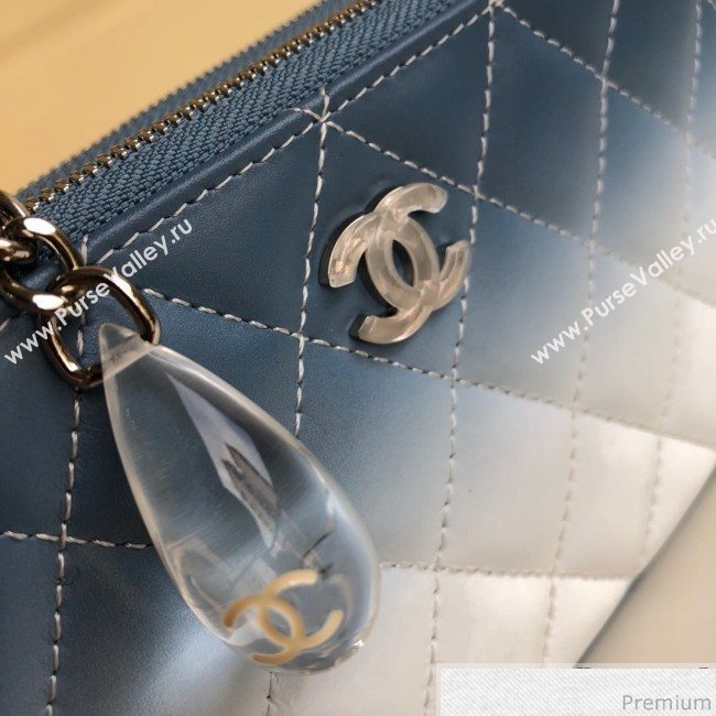 Chanel Gradual Clutch with Chain Blue 2019 (YD-9040311)