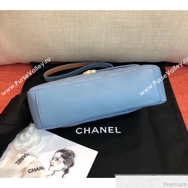 Chanel Flap Bag AS0416 Blue 2019 (KN-9040312)