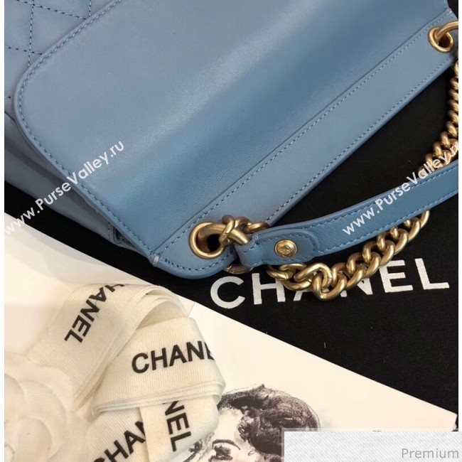 Chanel Flap Bag AS0416 Blue 2019 (KN-9040312)